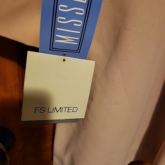 FS Limited Woman's Size S lined dusty pink single breasted dress/pea coat NWT - Picture 7 of 16